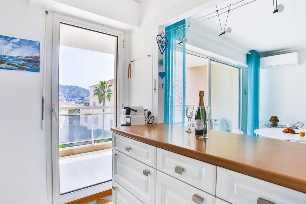 Bright One Bdrm Apartment A/C-Swimming Pool/Congress By Olidesi Cannes Exteriör bild