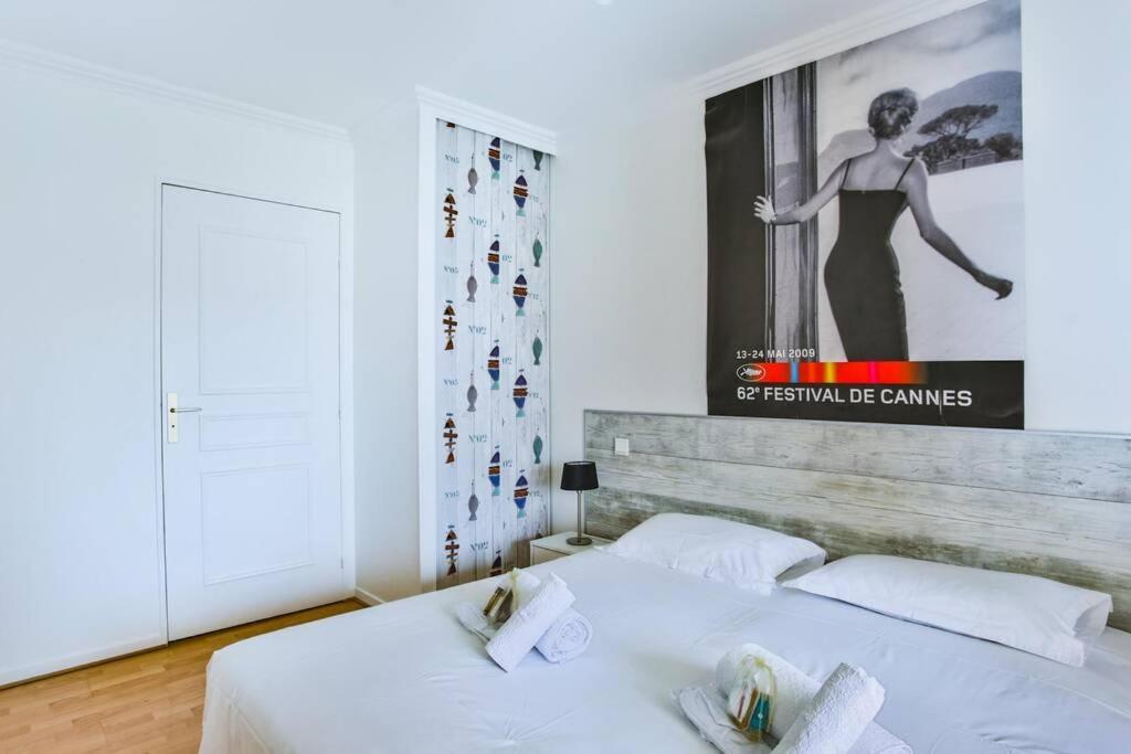 Bright One Bdrm Apartment A/C-Swimming Pool/Congress By Olidesi Cannes Exteriör bild